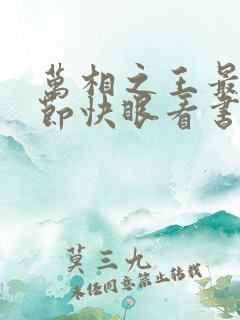 万相之王最新章节快眼看书