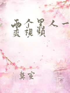 两个黑人一起操爽视频