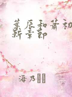 叶辰和萧初然最新章节