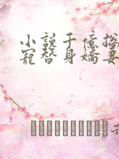 小说千亿总裁独宠替身娇妻