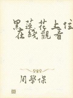 黑莲花上位手册 在线观看