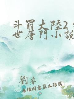 斗罗大陆2 绝世唐门小说