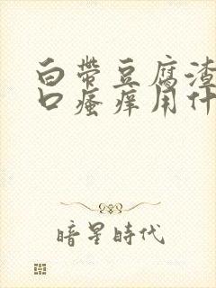 白带豆腐渣阴道口瘙痒用什么药