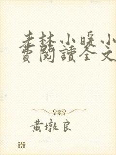 老林小暖小说免费阅读全文在线观看