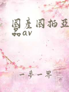 国产国拍亚洲精品av