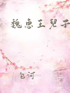 魏惠王儿子