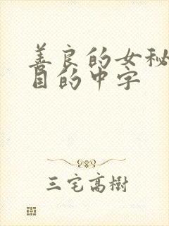 善良的女秘书的目的中字