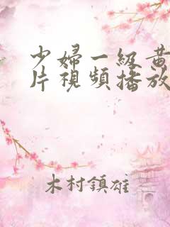 少妇一级黄色淫片视频播放