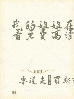 我的姐姐在线观看免费高清完整版