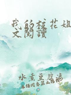 我的校花姐姐全文阅读