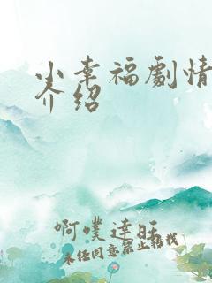 小幸福剧情分集介绍