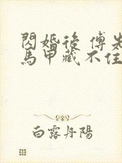 闪婚后 傅先生马甲藏不住了