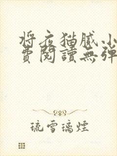 将夜猫腻小说免费阅读无弹窗