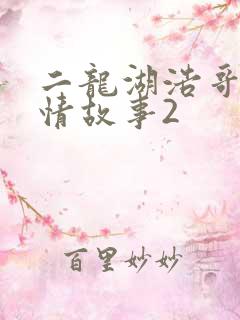 二龙湖浩哥之爱情故事2