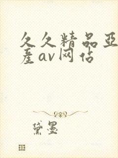 久久精品亚洲国产av网站