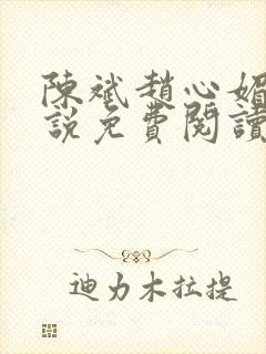 陈斌赵心媚的小说免费阅读全文最新