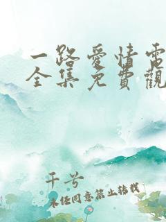 一路爱情电视剧全集免费观看高清