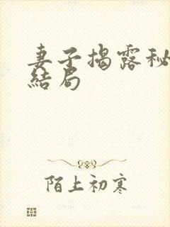 妻子揭露秘密后结局