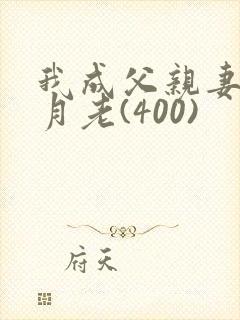 我成父亲妻子的月老(400)