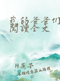 我的爸爸们免费阅读全文