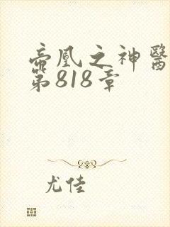 帝凰之神医弃妃第818章