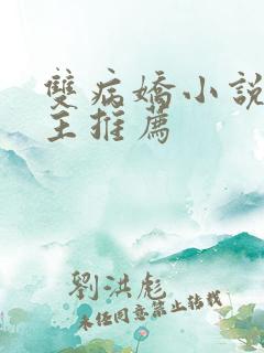 双病娇小说双男主推荐