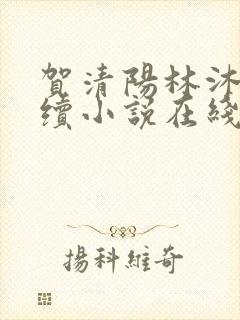 贺清阳林沐涵后续小说在线阅读