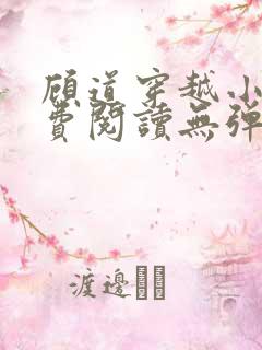 顾道穿越小说免费阅读无弹窗