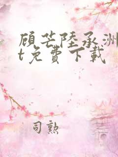 顾芒陆承洲txt免费下载