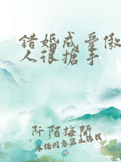 错婚成爱傲娇夫人很抢手