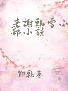 老谢韩雪小说全部小说