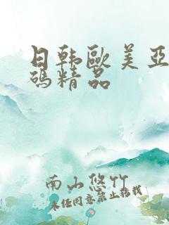 日韩欧美亚洲乱码精品