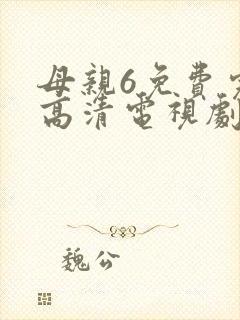 母亲6免费完整高清电视剧在