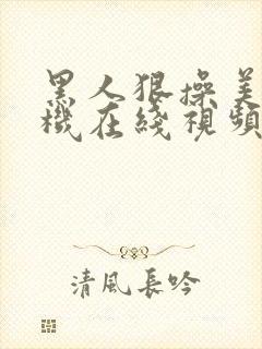 黑人狠操美女手机在线视频