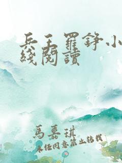 兵王罗铮小说在线阅读