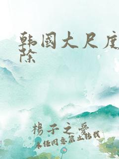 韩国大尺度无删除