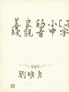 善良的小[子在线观看中字