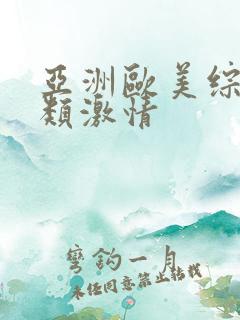亚洲欧美综合另类激情