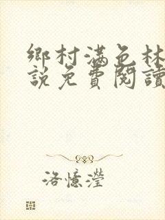 乡村满色林瑶小说免费阅读全文正版