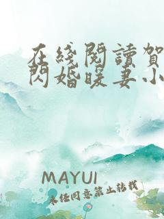 在线阅读贺少的闪婚暖妻小说