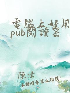 电脑上好用的epub阅读器