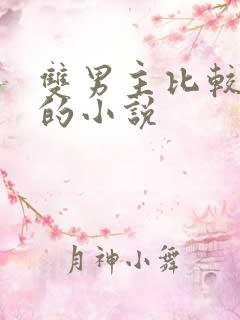 双男主比较好看的小说