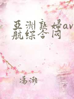 亚洲熟妇av导航综合网