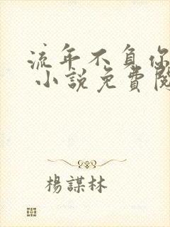 流年不负你情深 小说免费阅读