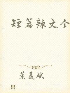 短篇辣文全集