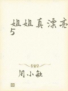 姐姐真漂亮高清5