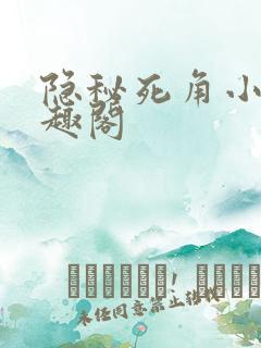 隐秘死角小说笔趣阁