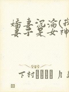 娇妻沉沦(我的妻子是女神)