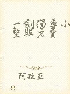一剑独尊小说完整版免费