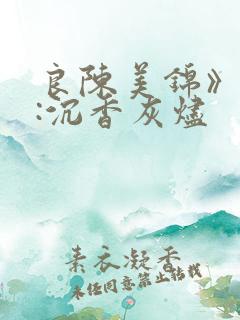良陈美锦》作者:沉香灰烬